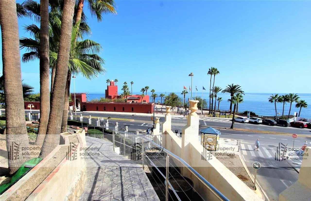 812 Benalbeach. 1ºlinea De Playa. Vistas A La Piscina Y La Montana. 贝纳尔马德纳