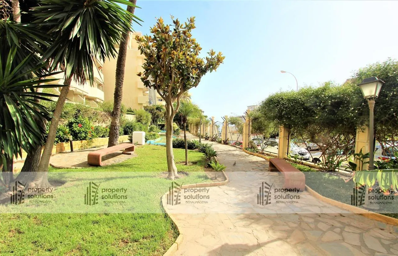 812 Benalbeach. 1ºlinea De Playa. Vistas A La Piscina Y La Montana. 贝纳尔马德纳 公寓